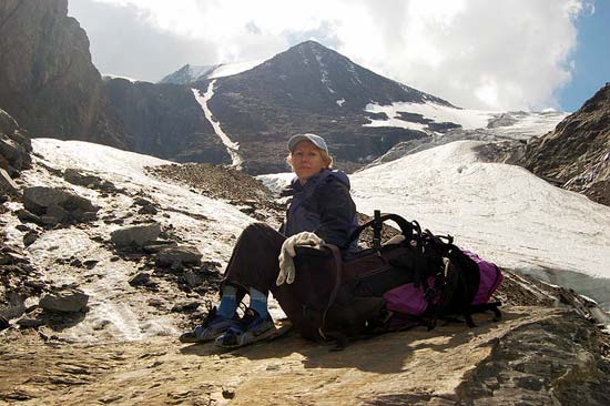Ледник Малый Актру.