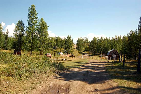Перевалка в Актру