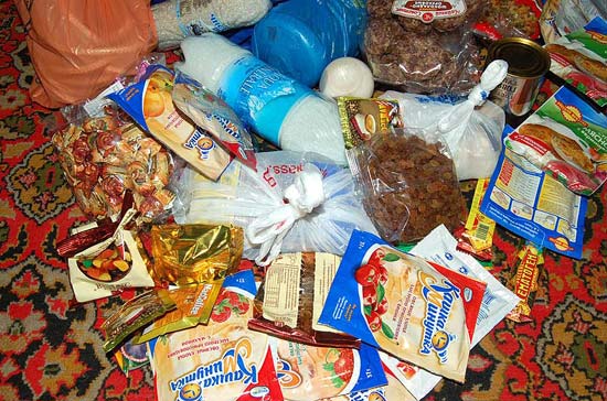 Продукты в поход