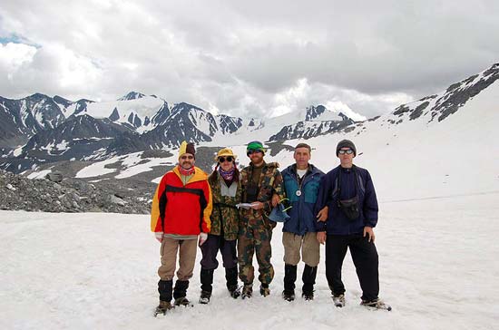 Ледник Удачный. Перевал Удачный 3000 м (1А)