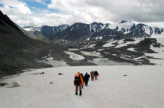 Ледник Удачный. Перевал Удачный 3000 м (1А)