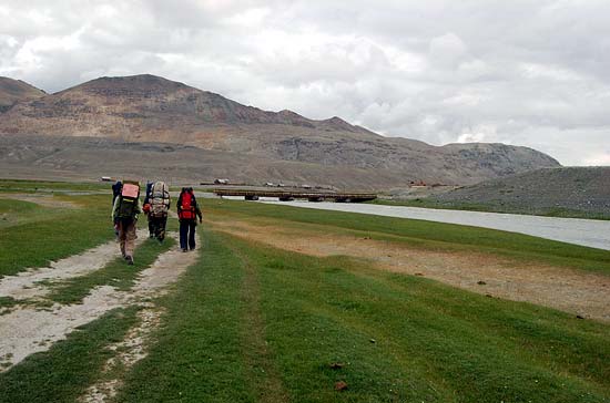 Мост через Чаган в Бельтире