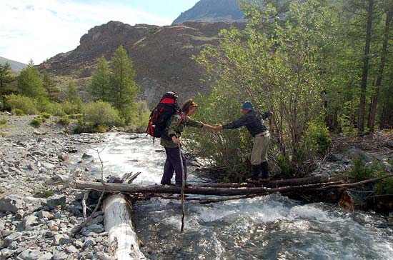 Приток реки Талдура