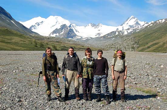 Долина реки Талдура. Талдуринский ледник.