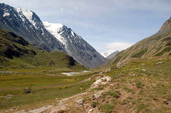 Долина реки Аккол.