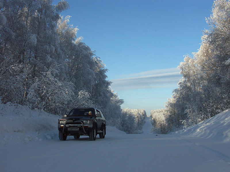 Трасса через Салаирский кряж