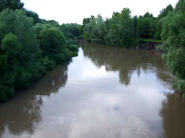 Река Каменка в районе с. Советское