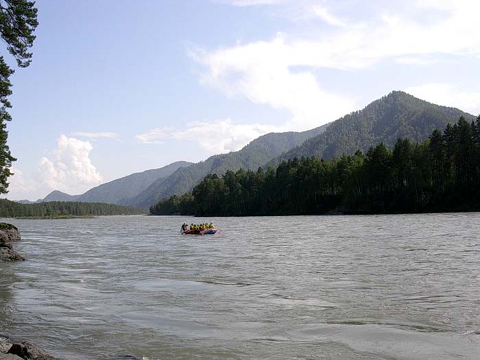 Сплав по Нижней Катуни