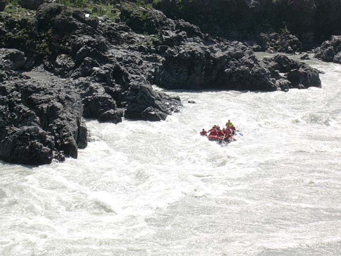 Катунь, порог Тельдек-Пень