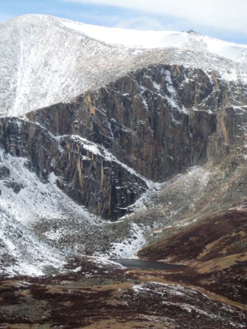 Вид с перевала Теплый ключ