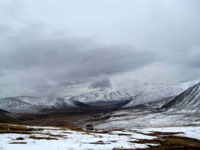 Подъем на перевал