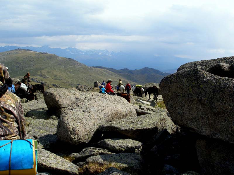 На перевале