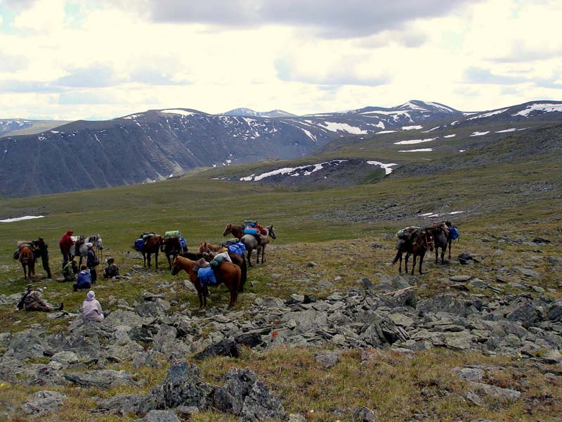 На перевале Кара-Булак