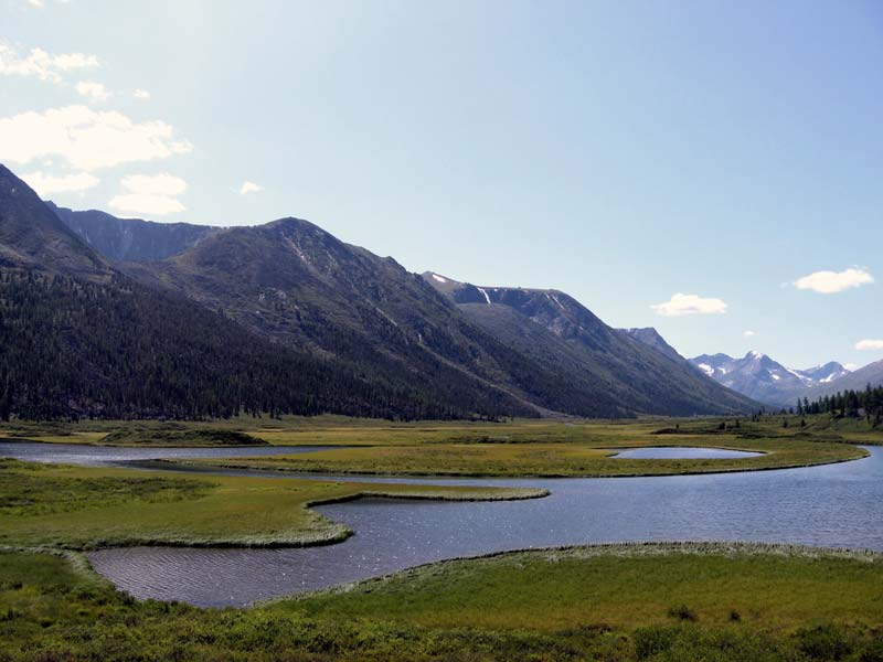 Разлив реки Кара-Алаха (Караалаха)