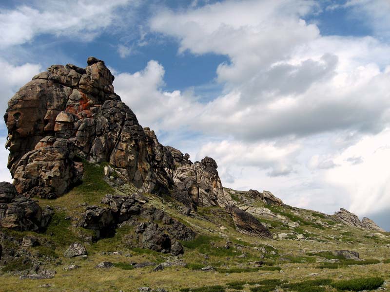 Скалы в урочище Чокпартас