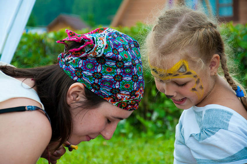 Дети на фестивале