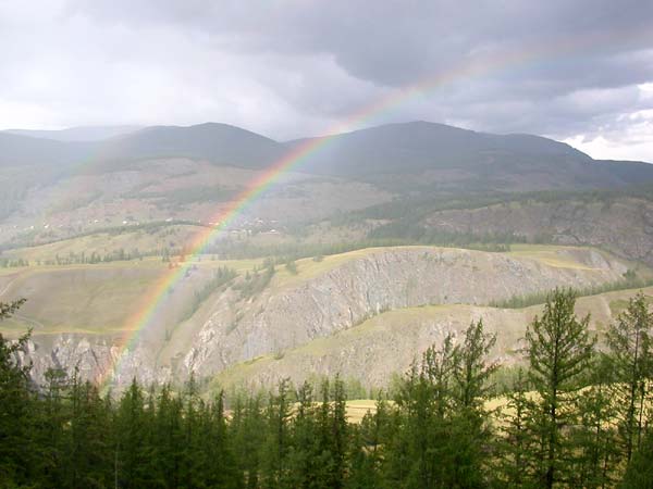 Радуга перед Язулой
