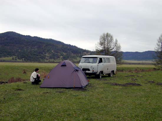 Утро на стоянке