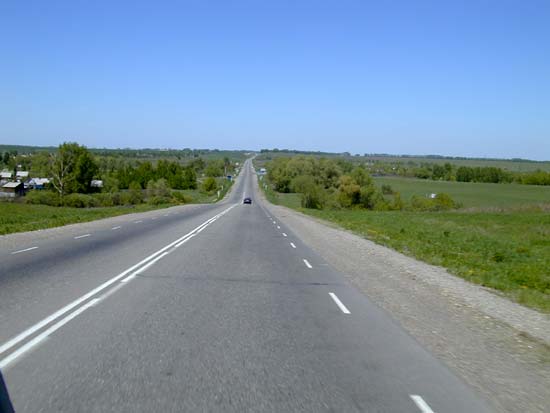 Трасса Бийск - Новосибирск