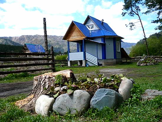 Благоустроенный дом