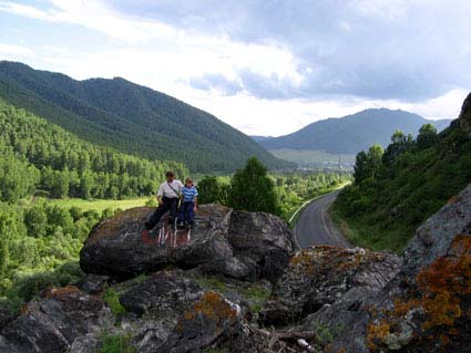 Дорога на Семинский перевал