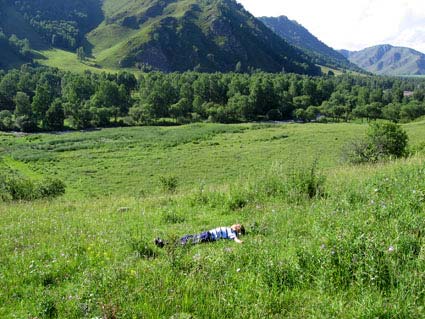 Комаров нет, мошек нет, душа отдыхает