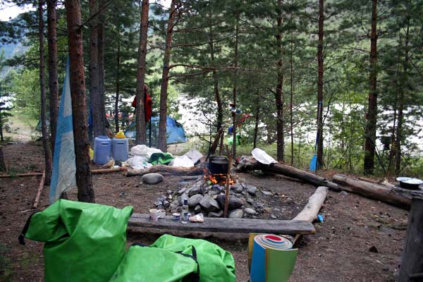 Первая ночевка