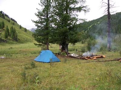 Стоянка на Тюрдеме-Южеме