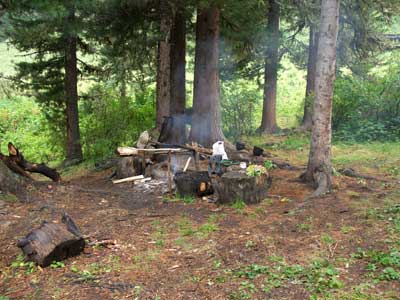 Стоянка на Карасу