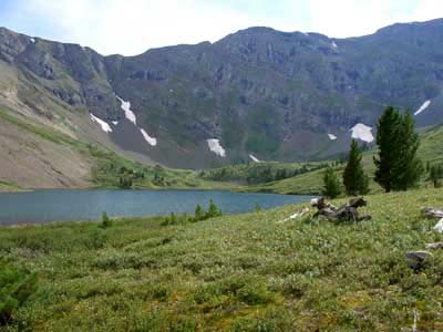 Озеро Уймень. Тут рыбы нет!