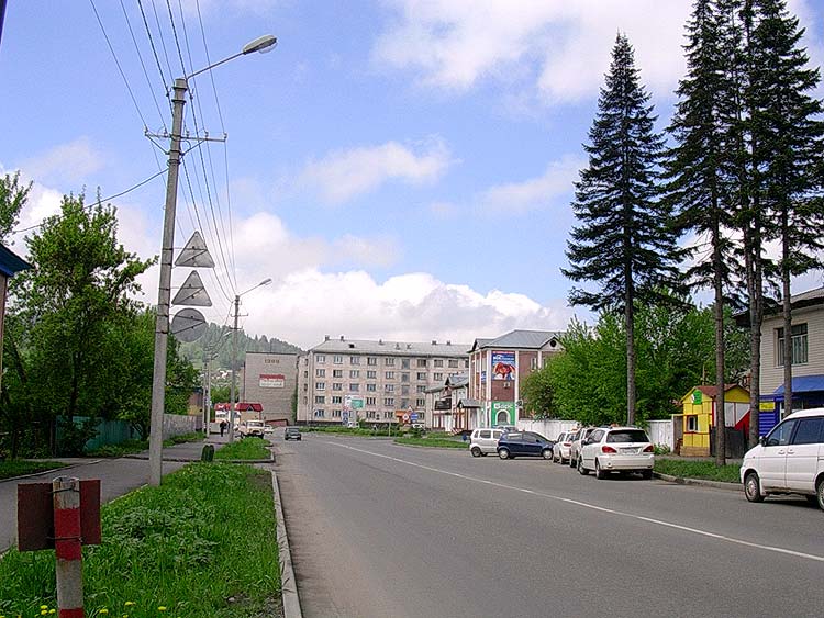 Горно алтайск фото улиц