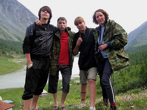 На горе у метеостанции