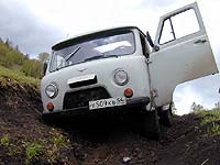 Автопробег по Горному Алтаю (май 2006) : Сели в промоину