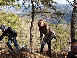 Горный Алтай : Активный отдых в Белокурихе : Вид на урочище Шиши