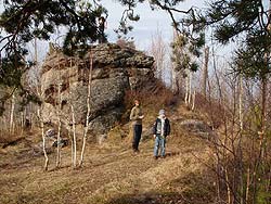 Горный Алтай : Активный отдых в Белокурихе : В конце подъема на гору Круглая Горный Алтай : Активный отдых в Белокурихе : В конце подъема на гору Круглая
