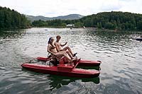 Горный Алтай-2005 : Катамараны на озере Ая