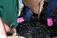 Горный Алтай-2005 : Через дверь палатки закидывало град