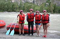 Горный Алтай-2005 : Команда нашего рафта, без меня опять