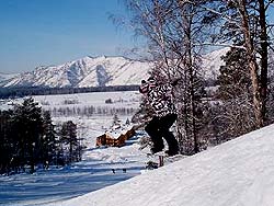 Горный Алтай : Горнолыжный комплекс Манжерок : Горнолыжный комплекс Манжерок
