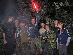 Горный Алтай : Отчет о походе  харитоновцев на восток : Проводы Димы-проводника