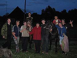 Горный Алтай : Отчет о походе  харитоновцев на восток : Прощальный вечер