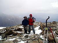 Горный Алтай : Путешествие в долину Актру : На вершине