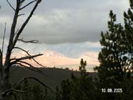 Поход по Горному Алтаю (сентябрь 2005) : Вид на долину от Каракабака