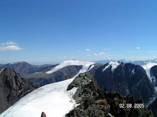 Вид с гребня Стажера