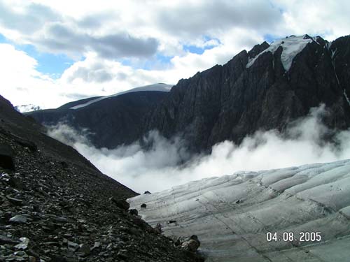 Облака над Большим Актру