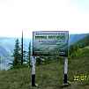 Табличка на перевале