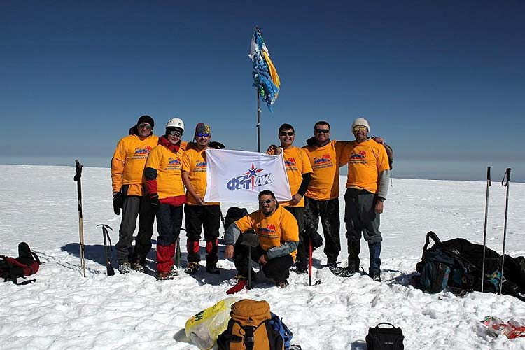 Восхождение завершено успешно. Высота 4206 м