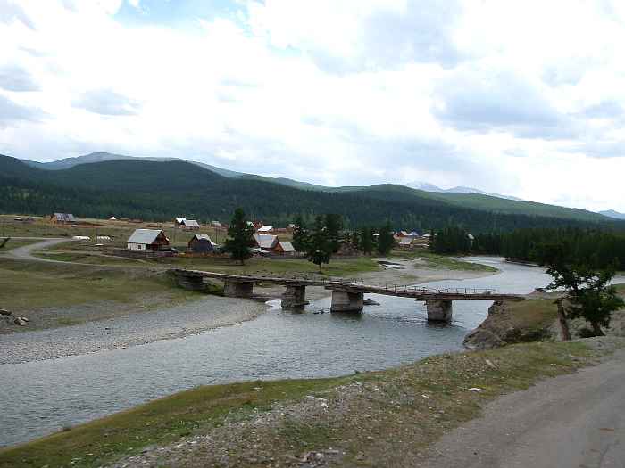 Старый мост через Большой Улаган