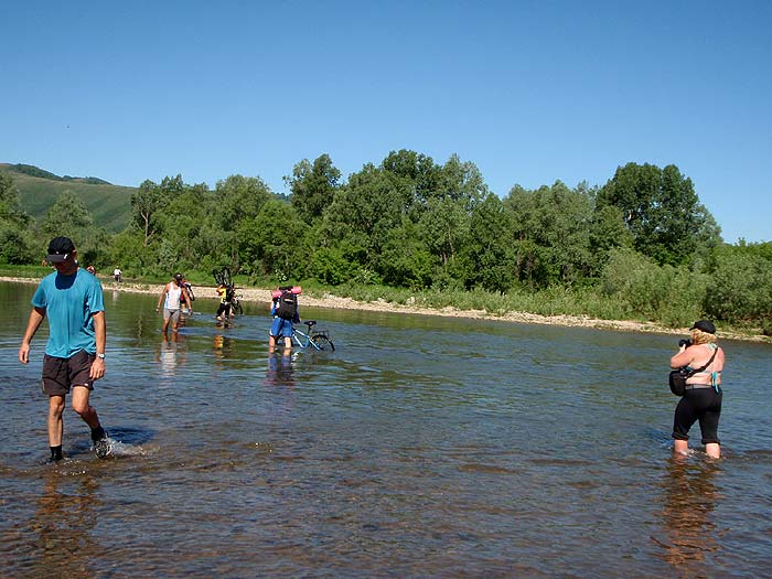 Брод через реку Белую