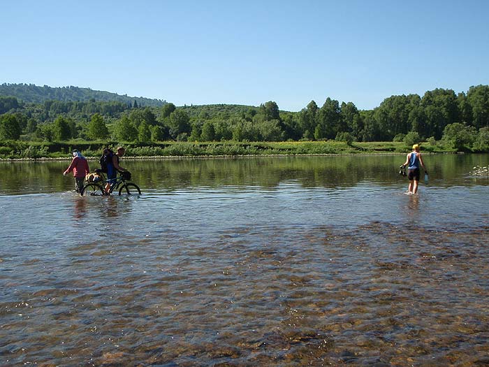 Брод через реку Белую